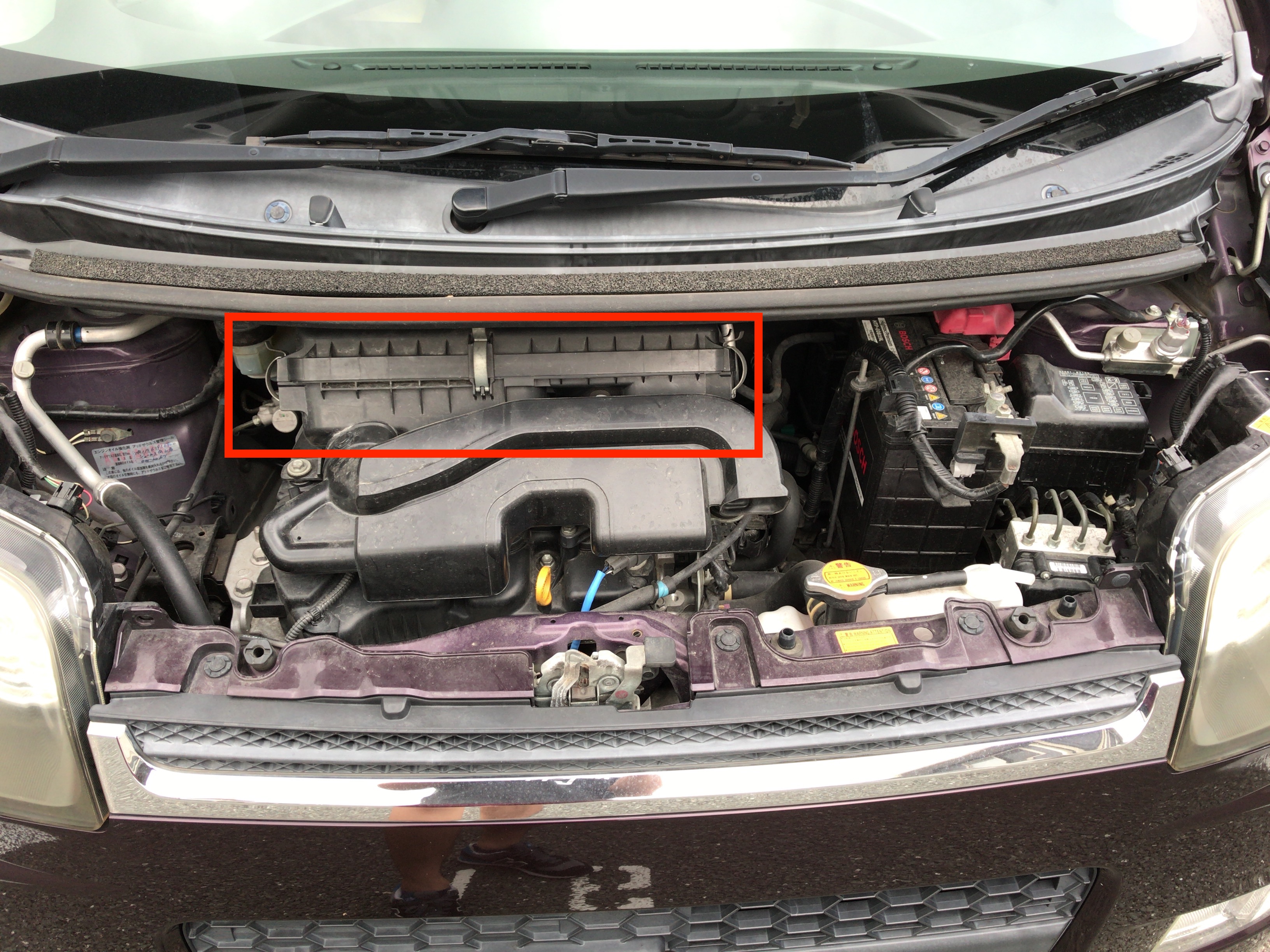 車のエアクリーナー交換方法をl175sムーブで解説 注意点とフィルターの汚れ具合は 自動車メンテナンスお役立ち情報blog